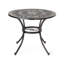 Outdoor Round Cast Aluminum Dining Table