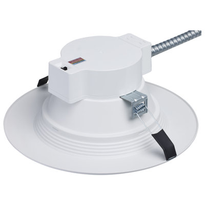 9.76 in. Selectable 22 W Air-Tight IC Rated LED Canless and LED Retrofit Standard Recessed Lighting Kit