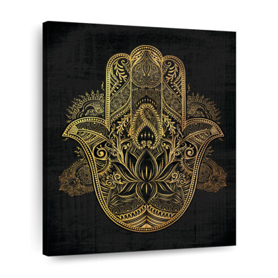 " Ornate Hamsa Symbol " by NirvanaDesigns