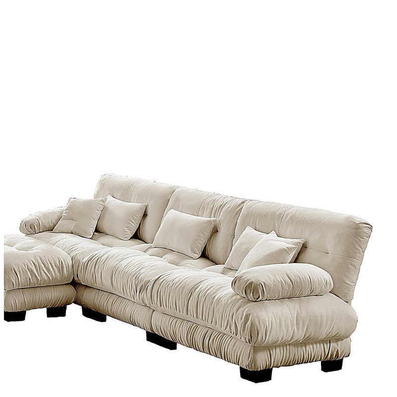 Canapé modulaire Luxury Luxury, Café clair
