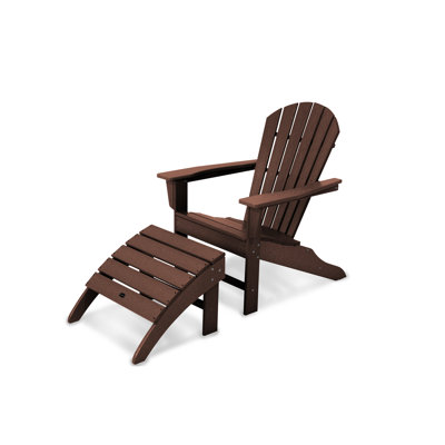 POLYWOOD South Beach Adirondack 2-Piece Set