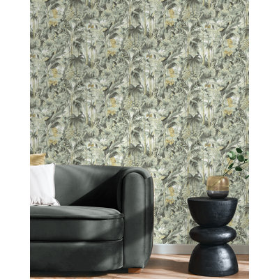 Rouleau de papier peint auto-adhésif L 18 pi x l 20,5 po Tommy Bahama