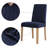 Sparta Houndstooth Textured Stretch Fit Elastic Dining Chair Slipcover-1509786287