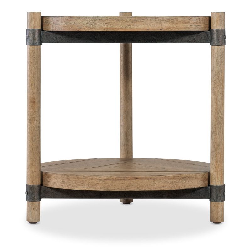 Vineyard Row Round End Table
