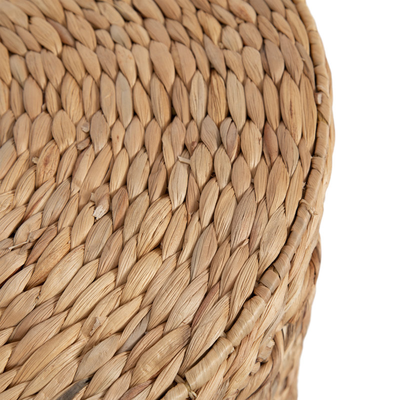 Two-Piece Rattan Side Table Set