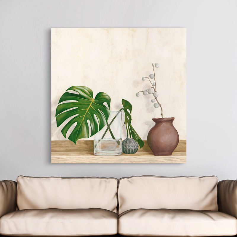 Minimalist Setting I 1 Piece Wrapped Canvas Wall Art, 70cm H x 70cm W x 4cm D