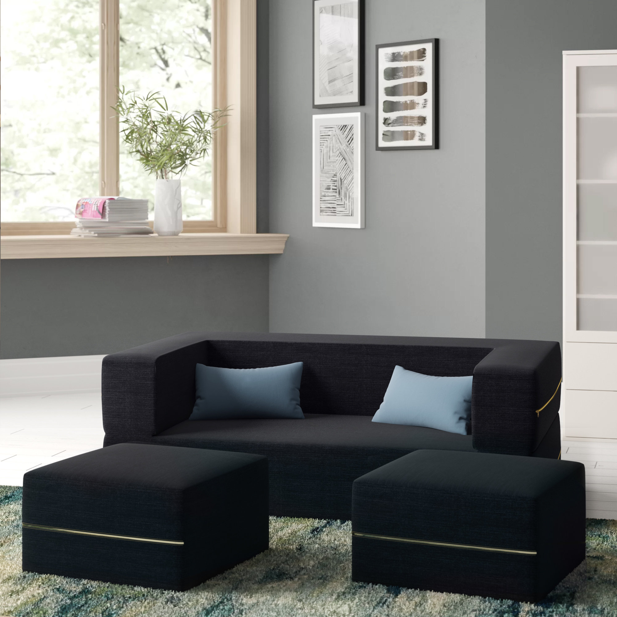 The Paulestein Denim 2 Pc. Power Sofa, Loveseat is available at Discount  Furniture Center proudly serving South Hill and Farmville, VA and  surrounding areas!