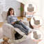 Fauteuil inclinable, oscillant et oscillant moderne de 32 po de largeur avec appui-tête et soutien lombaire -859591600