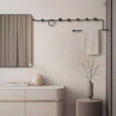 Modern Minimalist Wall-Mounted Coat Rack