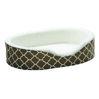 Quiet Time Orthoperdic Egg-Crate Nesting Pet Bed w/ Polytetrafluoroethylene Fabric Protector