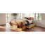 Lits grand format peu encombrants, conception en bois massif pour les maisons modernes