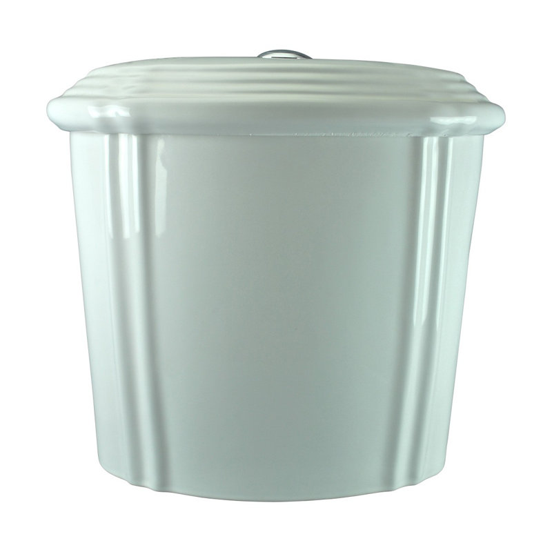 Cuve de toilette à double chasse blanc sheffield