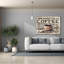 «Shiplap Coffee Sign A» par Jean Plout, art mural sur toile-261866044