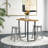 Counter Stool with Solid Wood Frame-522626059