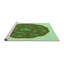 Tapis 100% à motifs lavables à la machine 2989PAT3716GRN-68373866