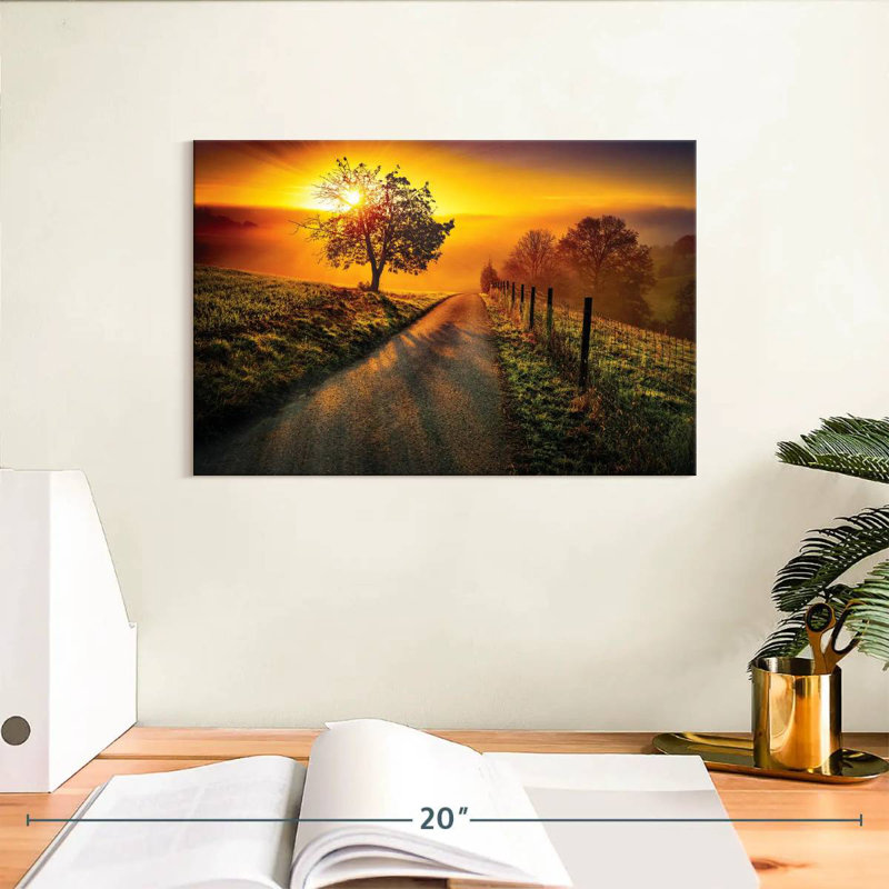 Alvord Farmland Path, 8" H x 12" W