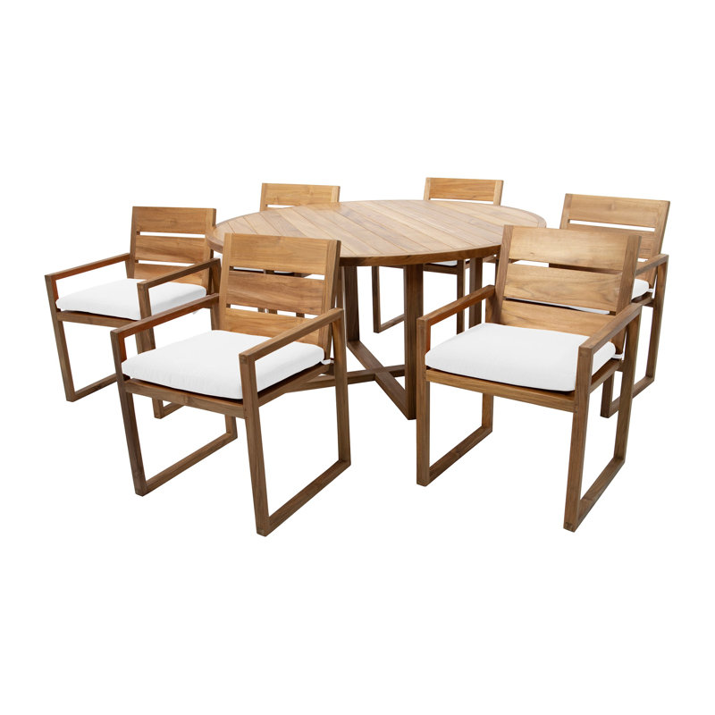 Ensemble repas 60 po Uvita, Taupe