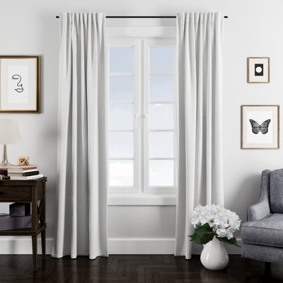 Panneau de rideau simple obscurcissant avec passe-tringle London