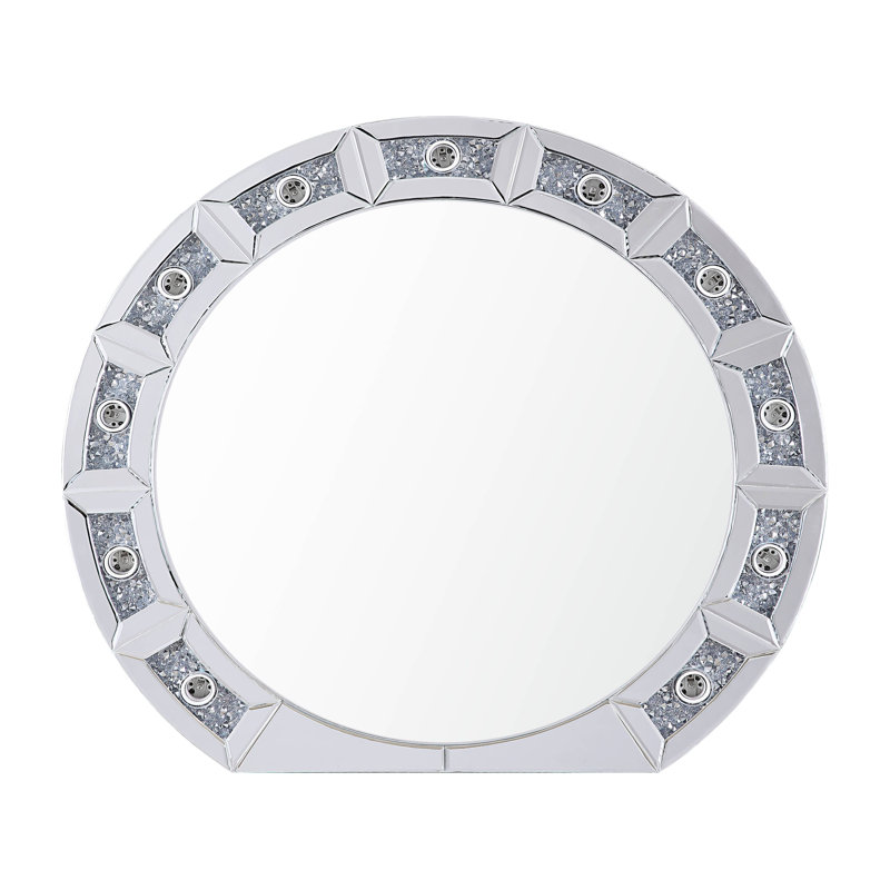 Mercer41 Tahlib Round Wall Mirror | Wayfair