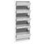 Oyee 5 Pair Shoe Storage Cabinet-105594750