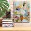  «Urban Garden» par Katherine Irvin, art mural sur toile, 12 po x 16 po