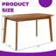 Table de cuisine 47 "moderne et ovale pour 4 personnes