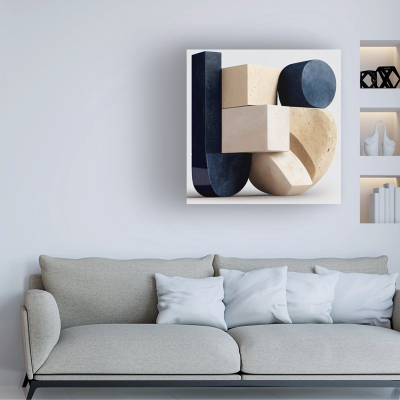 Art sur toile Sasha Shapes Of Things I, 35'' H x 35'' W