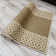 Custom Size Runner Rug Berber Style Chain Bordered Beige Low Pile Slip Resistant Runner Rugs by Feet