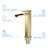 Waterfall Vessel Sink Faucet Single-handle Bathroom Faucet with Drain Assembly-57544685-57544684