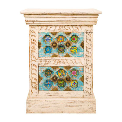 Geordie 29.5cm W Bedside Table