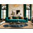 Washable American Crow Birds Area Rug-1782703628