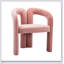 Chaise d'appoint rembourrée en tissu de conception contemporaine avec dossier ergonomique pour plus de confort et de style-719034230
