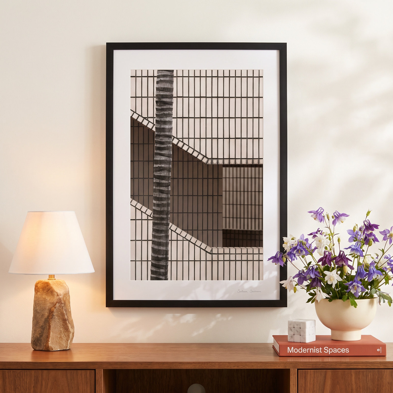 Loui "Hong Kong 2" Photo Print, Black, 25" H x 17.5" W x 1.25" D