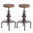 Dicle Swivel Adjustable Height Counter Stool with Metal Frame-1761897221-1818652456