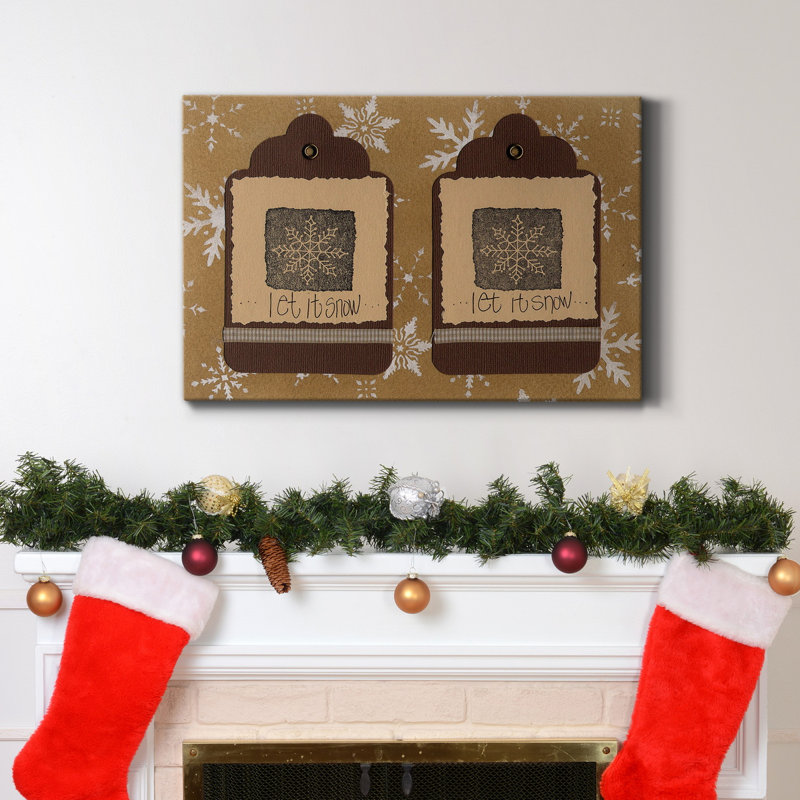 Étiquettes de qualité supérieure sur toile tendue - prête à être accrochée, H 27 po x l 18 po x P 1 po