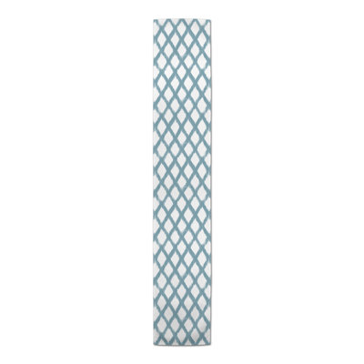 Carlvin Rectangle Geometric Polyester Table Runner