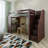  Gannon Twin 4-Drawer Solid Wood Loft Bed with Built-in-Desk-1043084898