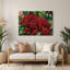 Art mural en métal rouge fruit groseille-1304010443