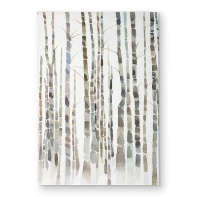 Birch Trees Forest Indoor Outdoor Door Mat | Home Decor