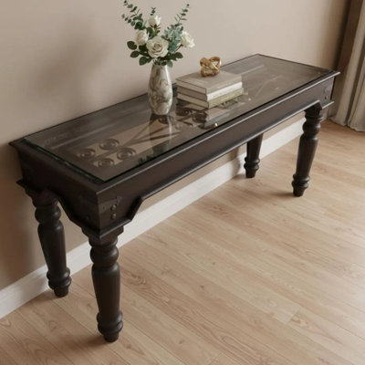 62'' Solid Wood Console Table