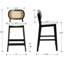 Upholstered Faux Leather Bar Stool-1646108521-1646108532