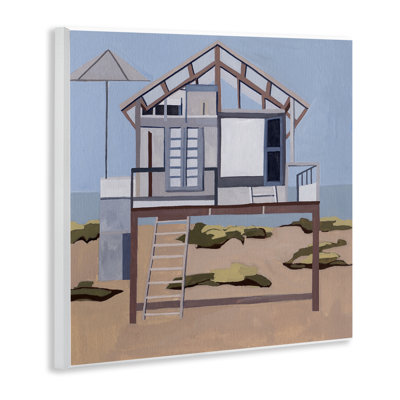 Silent Shores Cabin Wall Plaque, design by Melissa Wang