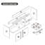 Meuble-lavabo 35,4 po