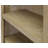 Fitzgerald 5-Shelf Solid and Manufactured Wood Bookcase