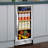 15" Beverage Refrigerator 130 Can Built-in Beer Cooler with Two Handle and Reversible Hinge