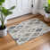 Machine Washable Indoor/Outdoor Aten ACN2331 Diamond Rug