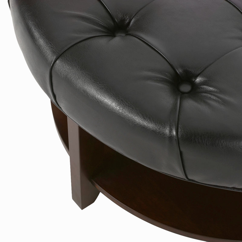 OTTOMAN ROND, Noir