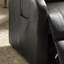 Brown Synthetic Leather Power Motion Recliner W/Lift-1825739046