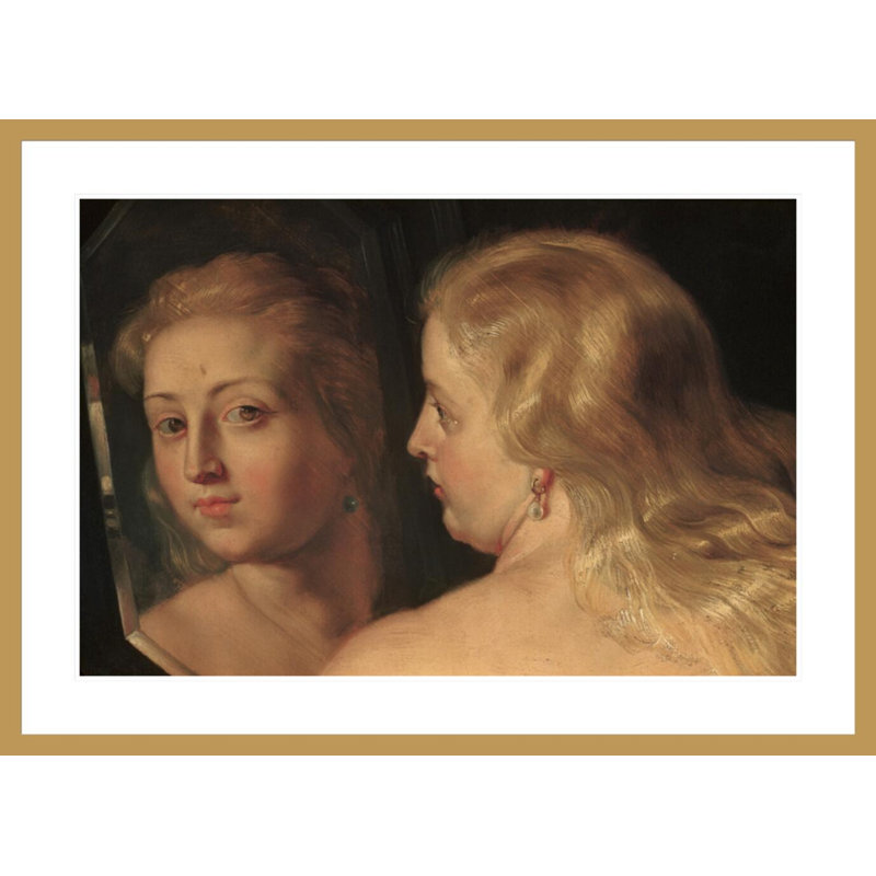 «Détail de la toilette de Vénus» par Peter Paul Rubens - impression giclée encadrée, 30,15 po H x 41,5 po L