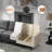 107" Linen L-Shaped Modular Sectional Sofa-1147052213